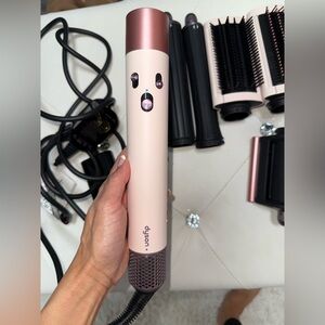 Dyson Airwrap Hair Pink